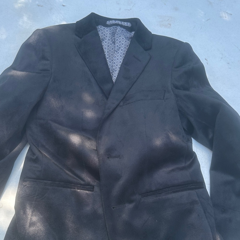 Isaac Mizrahi Black Men's Blazer